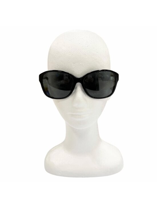 Chanel Side Chain CC Logo Eyewear Sunglasses Black Demo Lens